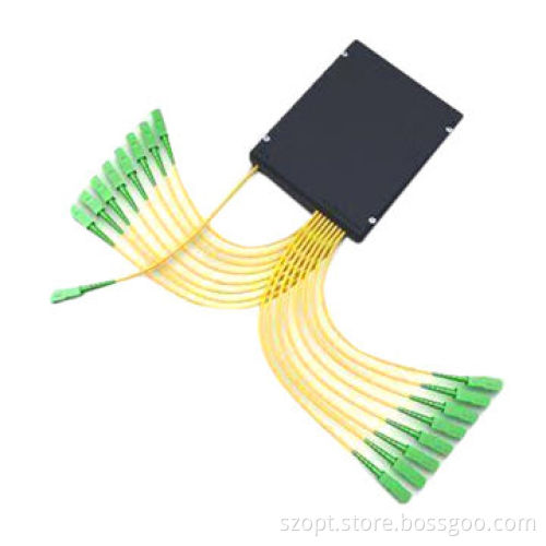 SC/APC 1*16 SM optical fiber splitter